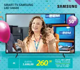 Lojas Cem Smart tv samsung led u8600 oferta