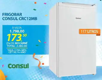 Lojas Cem Frigobar consul crc12mb oferta