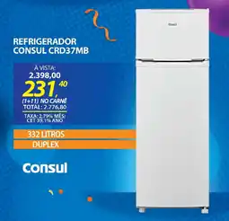 Lojas Cem Refrigerador consul crd37mb oferta