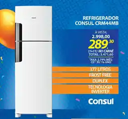 Lojas Cem Refrigerador consul crm44mb oferta