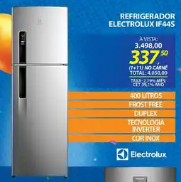 Lojas Cem Refrigerador electrolux if44s oferta