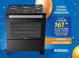 Lojas Cem Fogão Itatiaia Itamaster oferta