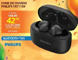 Lojas Cem Fone de ouvido philips tat1109 oferta