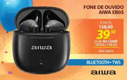 Lojas Cem Fone de ouvido aiwa eb05 oferta