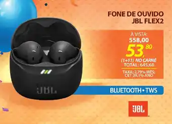 Lojas Cem Fone de ouvido jbl flex2 oferta
