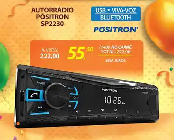 Lojas Cem Autorrádio Pósitron Sp2230 oferta