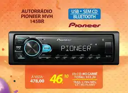 Lojas Cem Autorrádio pioneer mvh 145br oferta