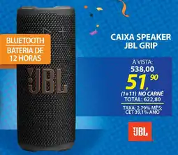 Lojas Cem Caixa speaker jbl grip oferta