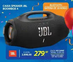 Lojas Cem Caixa speaker jbl boombox 4 oferta