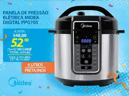 Lojas Cem Panela de pressão elétrica midea digital ppg70s oferta