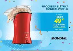 Lojas Cem Pipoqueira elétrica mondial popflix oferta