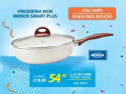 Lojas Cem Frigideira wok brinox smart plus oferta