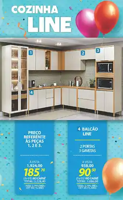 Lojas Cem Balcão line oferta