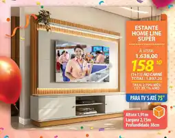 Lojas Cem Estante home line super oferta