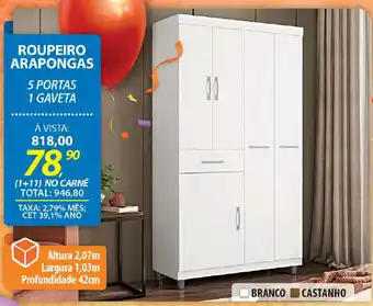 Lojas Cem Roupeiro arapongas oferta