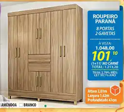 Lojas Cem Roupeiro paraná oferta