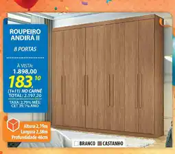 Lojas Cem Roupeiro andirá II oferta