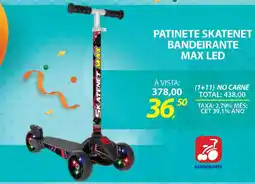 Lojas Cem Patinete skatenet bandeirante max led oferta