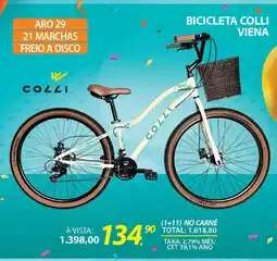 Lojas Cem Bicicleta colli viena oferta