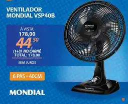 Lojas Cem Ventilador mondial vsp40b oferta