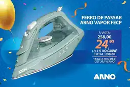 Lojas Cem Ferro de passar arno vapor fecp oferta