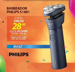 Lojas Cem Barbeador philips s1881 oferta