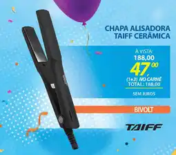 Lojas Cem Chapa alisadora taiff cerâmica oferta
