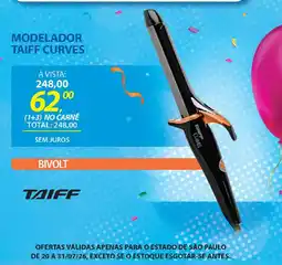 Lojas Cem Modelador taiff curves oferta