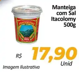 Hiper Moreira Manteiga com sal itacolomy oferta