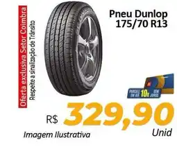 Hiper Moreira Pneu dunlop oferta