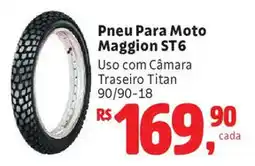 Supermercados Mateus Pneu Para Moto Maggion St6 oferta