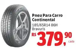Supermercados Mateus Pneu Para Carro Continental Bravuris oferta