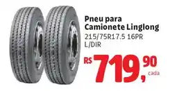 Supermercados Mateus Pneu para Camionete Linglong oferta