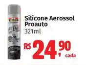 Supermercados Mateus Silicone Aerossol Proauto oferta