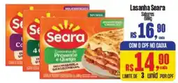 Supermercados Mateus Lasanha seara sabores oferta