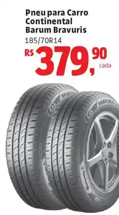 Supermercados Mateus Pneu para carro continental barum bravuris oferta