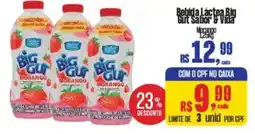 Supermercados Mateus bebida lactea big gut sabor morango oferta