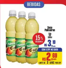 Supermercados Mateus Suco palmeiron oferta