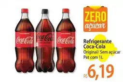 Atacadão Refrigerante coca-cola original/sem açúcar oferta