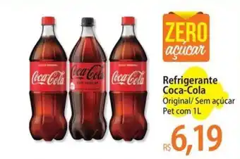 Atacadão Refrigerante coca-cola original/sem açúcar oferta