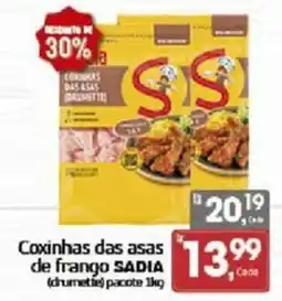 Cometa Supermercados Coxinhas das asas de frango SADIA oferta