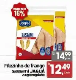 Cometa Supermercados Filezinho de frango sasami oferta