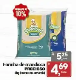 Cometa Supermercados Farinha de mandioca precioso oferta