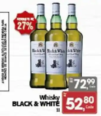 Cometa Supermercados Whisky black & white oferta