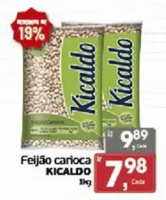 Cometa Supermercados Feijão carioca kicaldo oferta