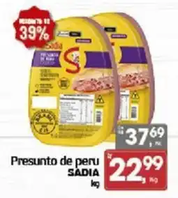 Cometa Supermercados Presunto de peru SADIA oferta