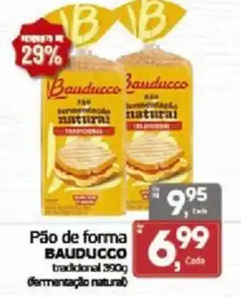 Cometa Supermercados Pão de forma bauducco tradicional oferta