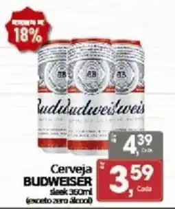 Cometa Supermercados Cerveja budweiser sleek oferta