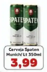 Supermercados Tauste Cerveja Spaten Munich' Lt oferta