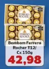 Supermercados Tauste Bom bom ferrero rocher t12 oferta